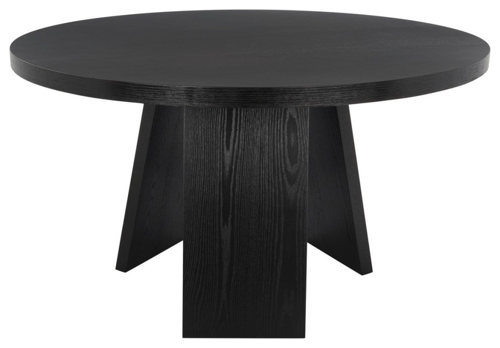 Safavieh Couture Julianna 54" Wood Dining Table, Black