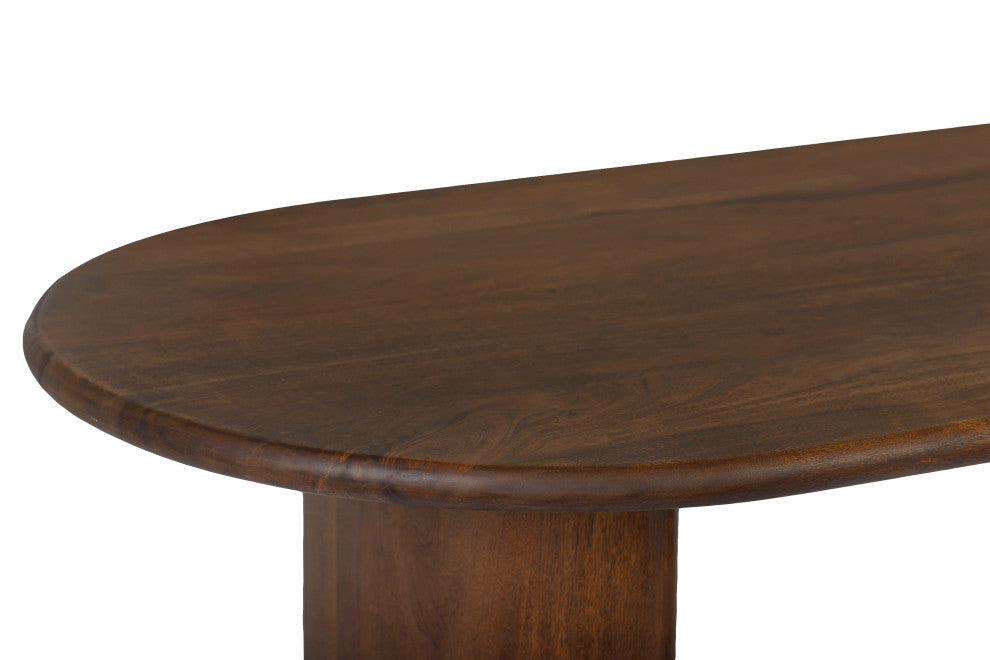 Ovale Solid Wood Dining Table