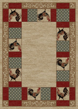 Barnyard Rug, 26"x39"