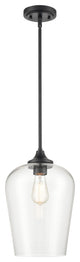 Ashford Collection 1-Light 10" Matte Black Mini-Pendant