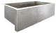 Pinnacle Copper Farmhouse Kitchen Sink, Polished Nickel