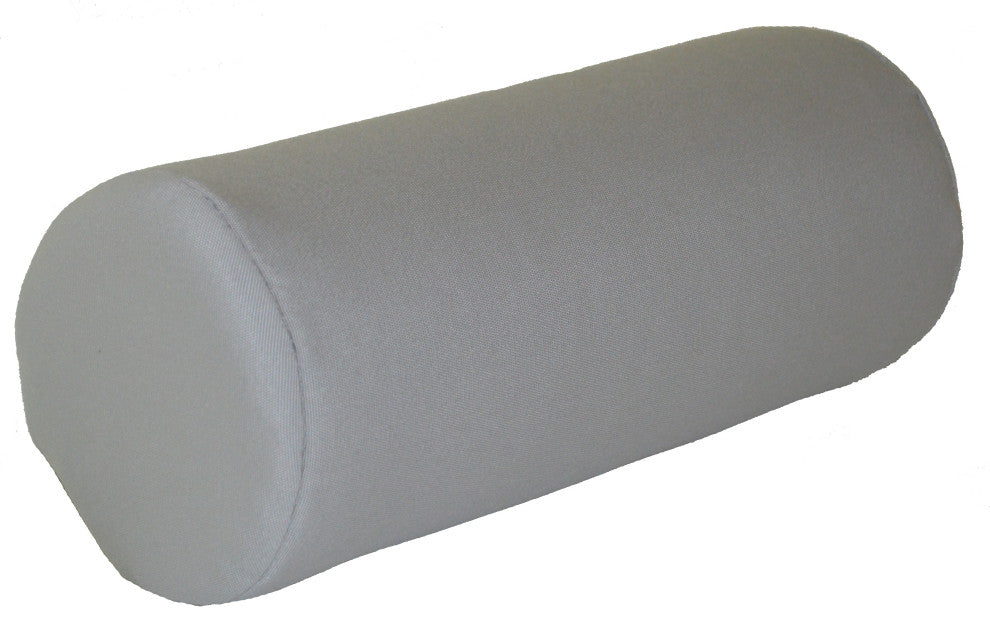 Bolster Pillows, Gray, 7" X 18"