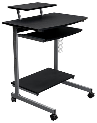 Techni Mobili Compact Computer Desk Graphite