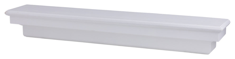 French Corbel Mantel, White, 72"