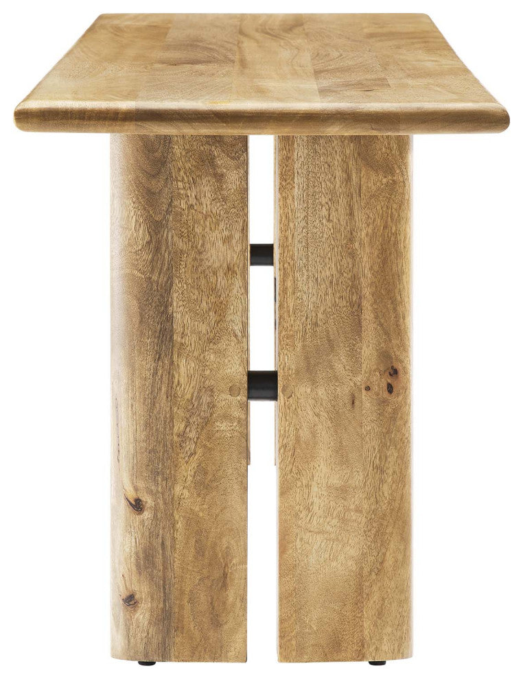 MODWAY Amistad 58" Wood Bench