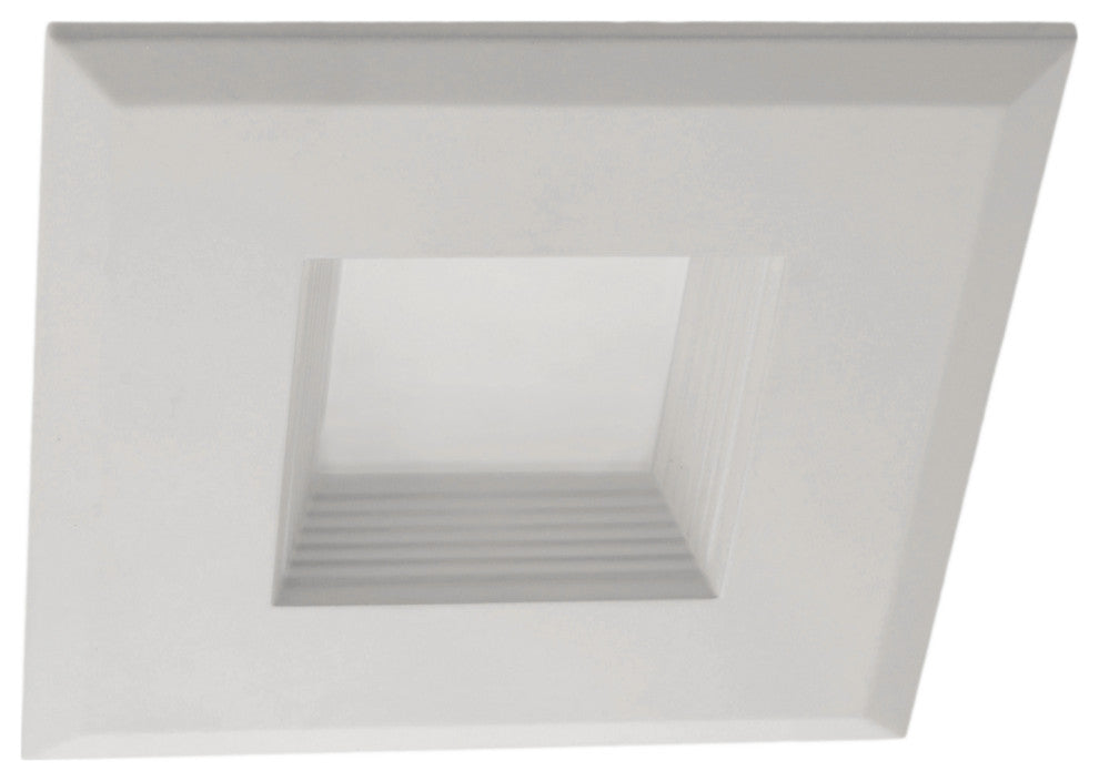 DQR Series 3 in. White Square LED Recessed Downlight in 3000K
