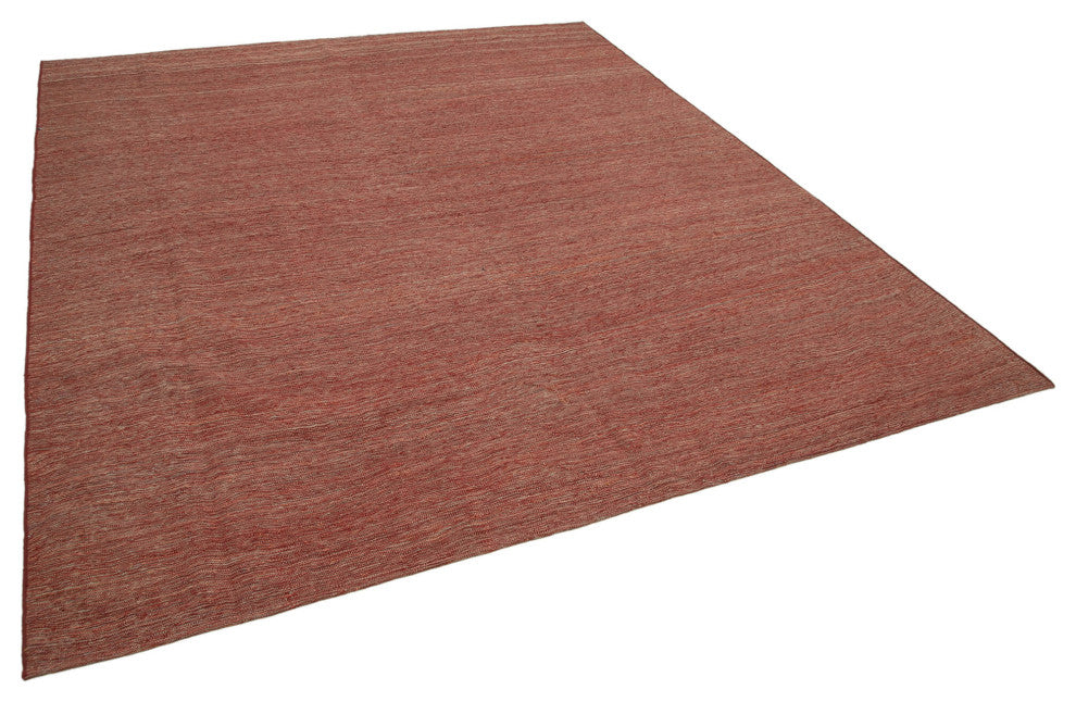 Rug N Carpet - Handmade Oriental 8' 2'' x 9' 7'' Decorative Wool Kilim Rug