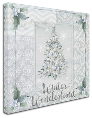 Fiona Stokes-Gilbert 'White Xmas' Canvas Art, 35 x 35