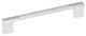 Belwith Hickory 128mm Dew Chrome with Satin Pearl Cabinet Pull P3699-CHSP