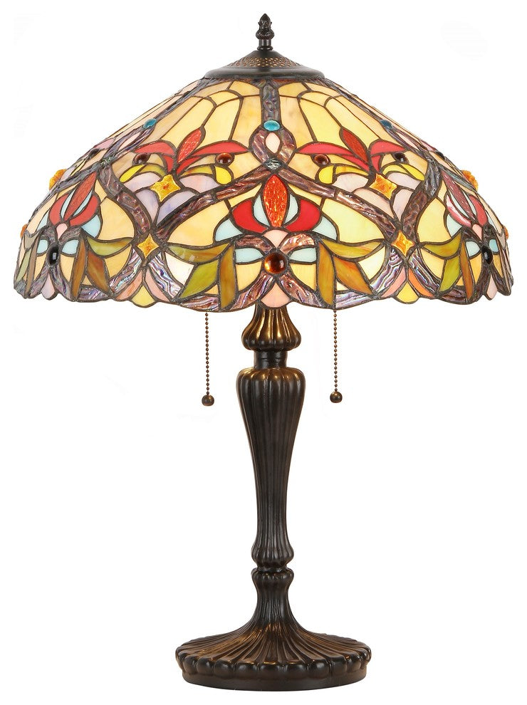 Byron 2-Light Victorian Table Lamp