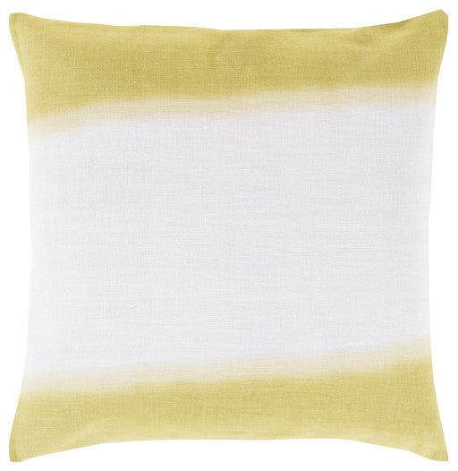 Surya Double Dip DD-001 20"x20" Pillow Kit, Moss/Ivory/Olive