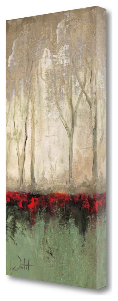 Abstract Forest Watercolor 4 Giclee Wrap Canvas Wall Art