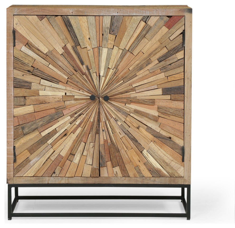 Simone Recycled Wood Cabinet