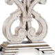 Indra Traditional Table Lamp Tuscana Cream White Shade