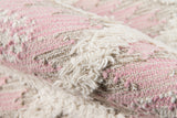 Momeni Harper Wool Hand Made Pink Area Rug, 7'6"x9'6"