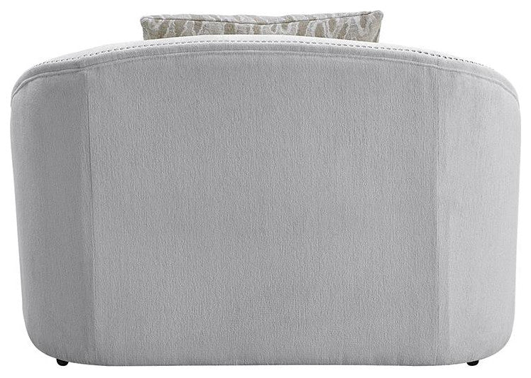Lv00580, Chair With 2 Pillows, Beige Linen, Mahler