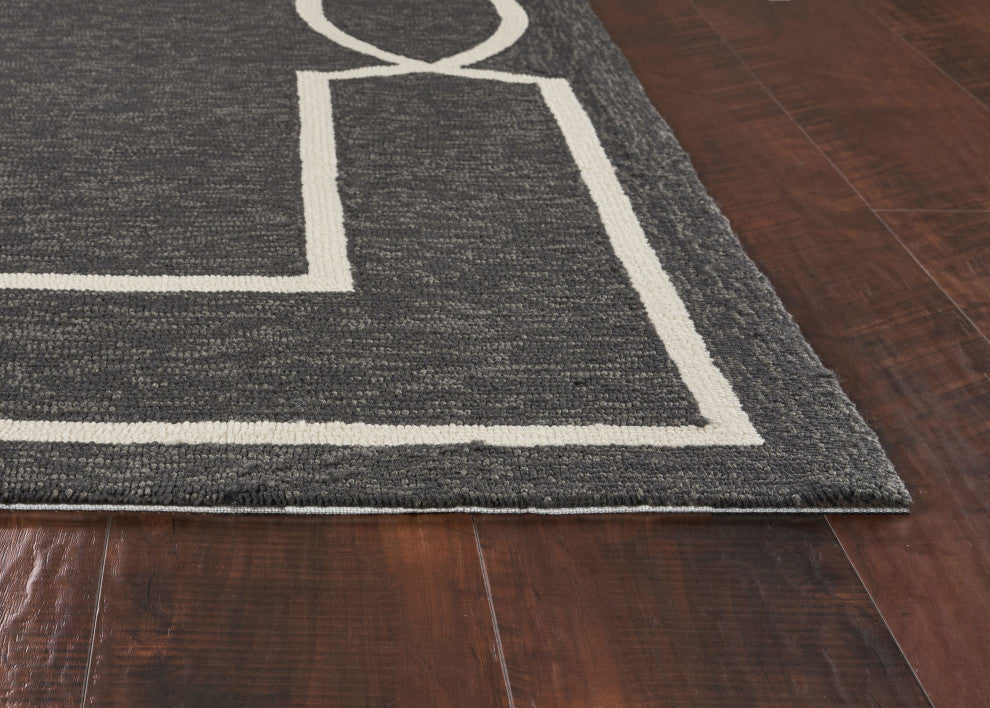 KAS Libby Langdon Hamptons 5226 Onyx Madison 8''x11'' Onyx Rug