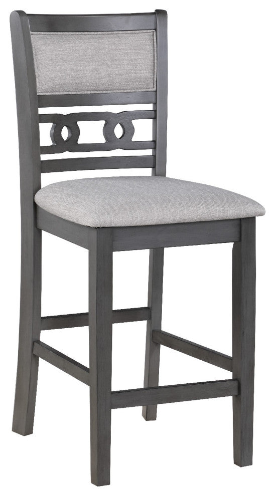 Benzara BM272094 Gary 42" 5 Piece Counter Table Set, Gray