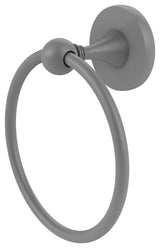 Shadwell Towel Ring, Matte Gray
