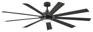 Hinkley Turbine 80" Led Smart Fan, Matte Black