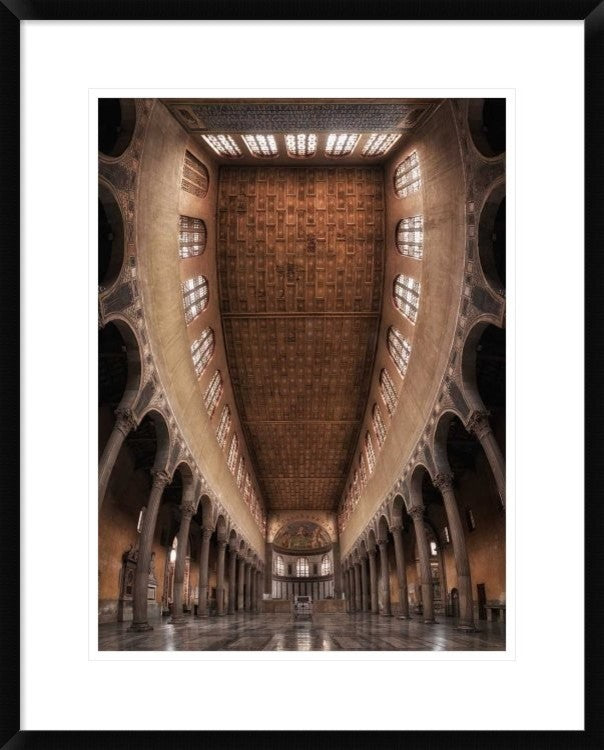 "Santa Sabina Church, Rome." Framed Digital Print by Cuomo Massimo, 24"x30"