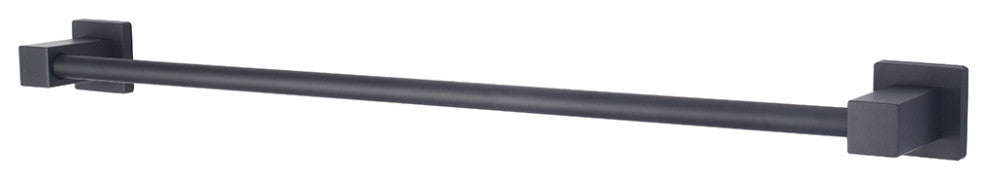 Mod 18 Inch Towel Bar, Matte Black