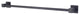 Mod 18 Inch Towel Bar, Matte Black