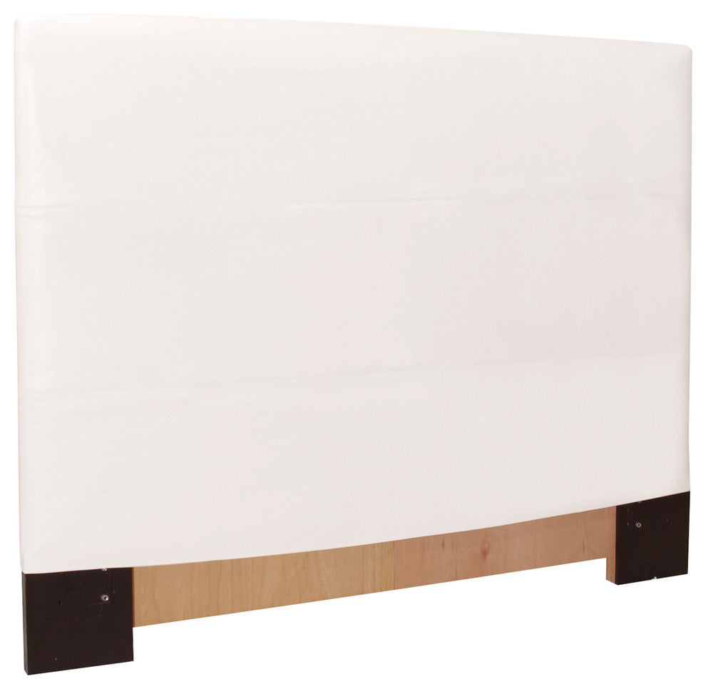 Avanti King Slipcovered Headboard, White