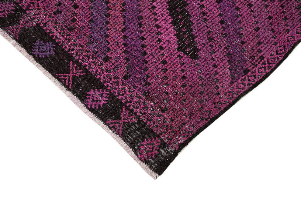 Rug N Carpet - Handmade Oriental 6' 8'' x 9' 5'' Contemporary Wool Kilim Rug