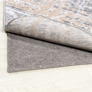 Duo-Lock Rug Pad Gray/Brown, Area Rug Pad, 2 X 8