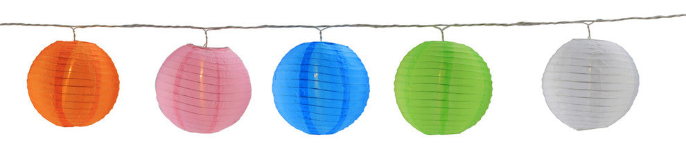 5 LED Multi-Color Chinese Lantern Patio/Garden Novelty Christmas Lights