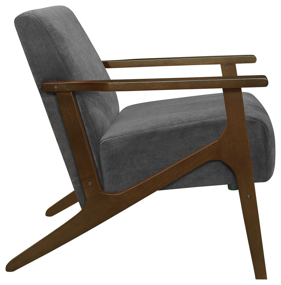 Narcine Accent Chair, Dark Gray