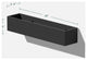 Veadek Geo Series Hanging Planter, Black, 16", 1 Pack