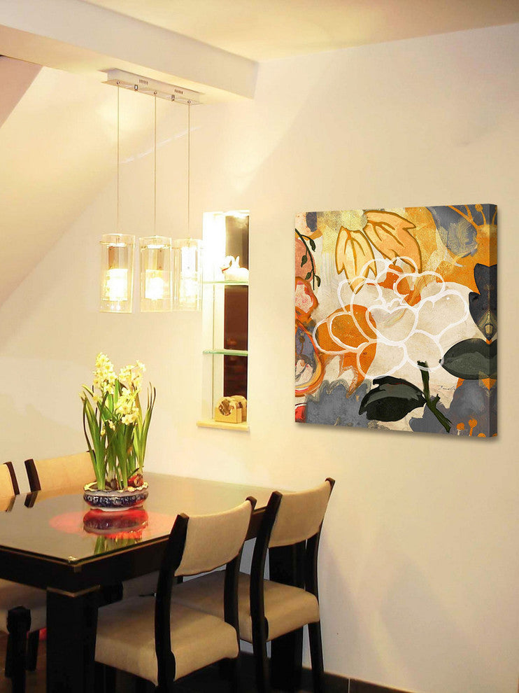 "Meadow Larks" Painting Print on Wrapped Canvas