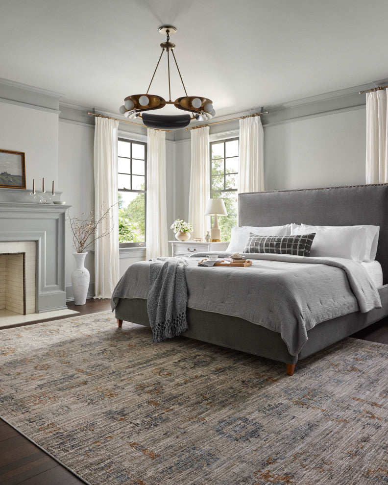 Jean Stoffer x Loloi Katherine Pebble / Ocean 11'-6" x 15'-7" Area Rug