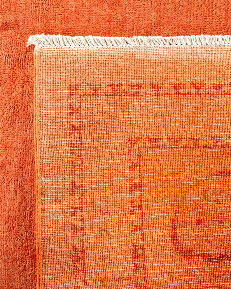 Vibrance, One-of-a-Kind Handmade Area Rug Orange, 15'1"x12'1"