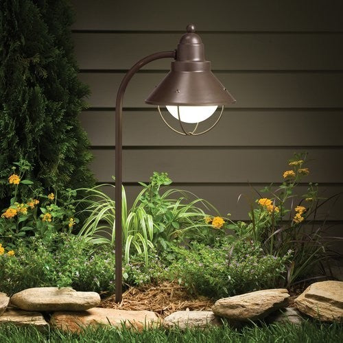 Kichler Seaside One Light Path & Spread 15239OZ
