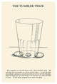 "The Tumbler Trick" Digital Paper Print by Retromagic, 17"x24"