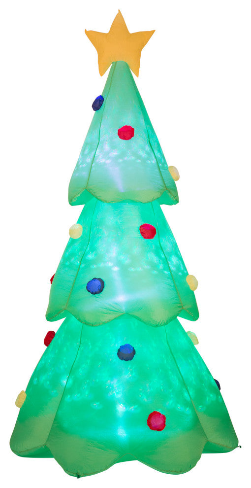 9' Lighted Inflatable Christmas Tree Decor
