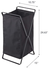 Tower Laundry Hamper, Black