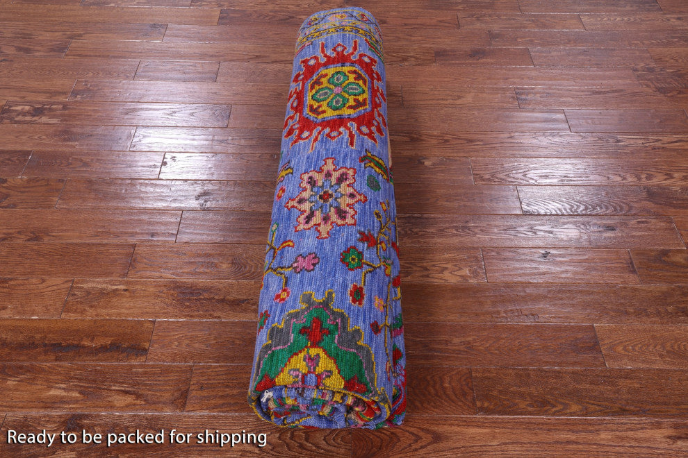 9' 1" X 11' 9" Persian Heriz Serapi Hand Knotted Wool Rug - Q13701