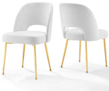 Rouse Dining Room Side Chair Set of 2, White