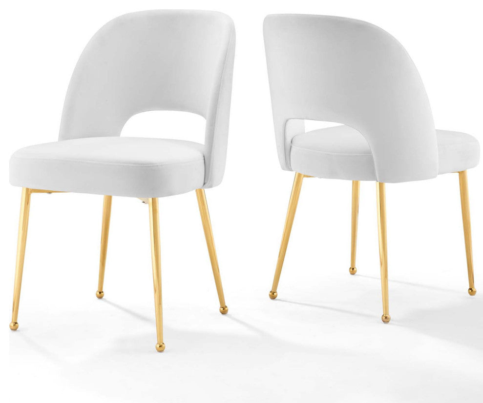 Rouse Dining Room Side Chair Set of 2, White