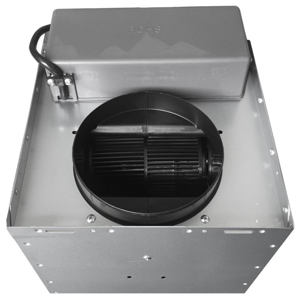 CAVALIERE 30" Glass Canopy Range Hood 400 CFM Brushed Stainless Steel LED