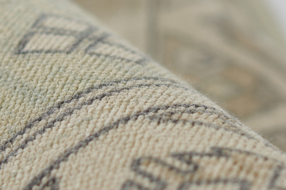 Momeni Anatolia Wool and Nylon Sage Area Rug 5'3" X 7'6"