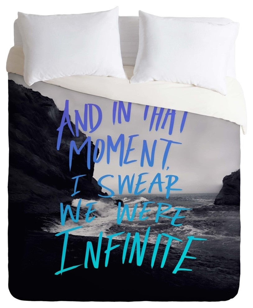 Deny Designs Leah Flores Infinite Duvet Cover - Lightweight
