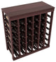 36-Bottle Kitchen Wine Rack,  Redwood, Walnut + Satin