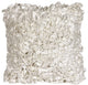 Pillow Decor - Summer Blossom White 18 x 18 Throw Pillow