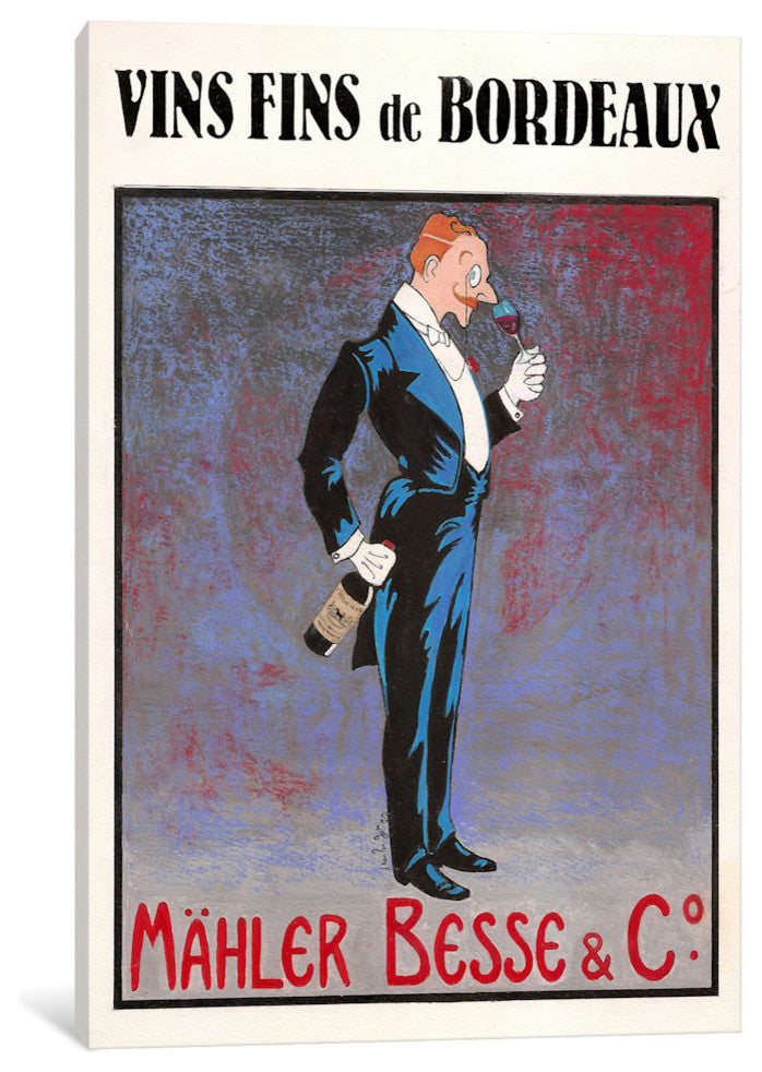 "Monocle" by Jean-Pierre Got, Canvas Print, 18"x12"