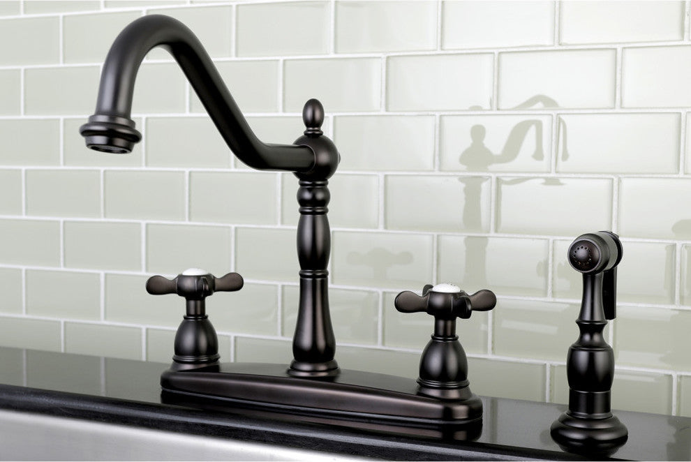 Centerset Kitchen Faucet, Oil Rubbed Bronze